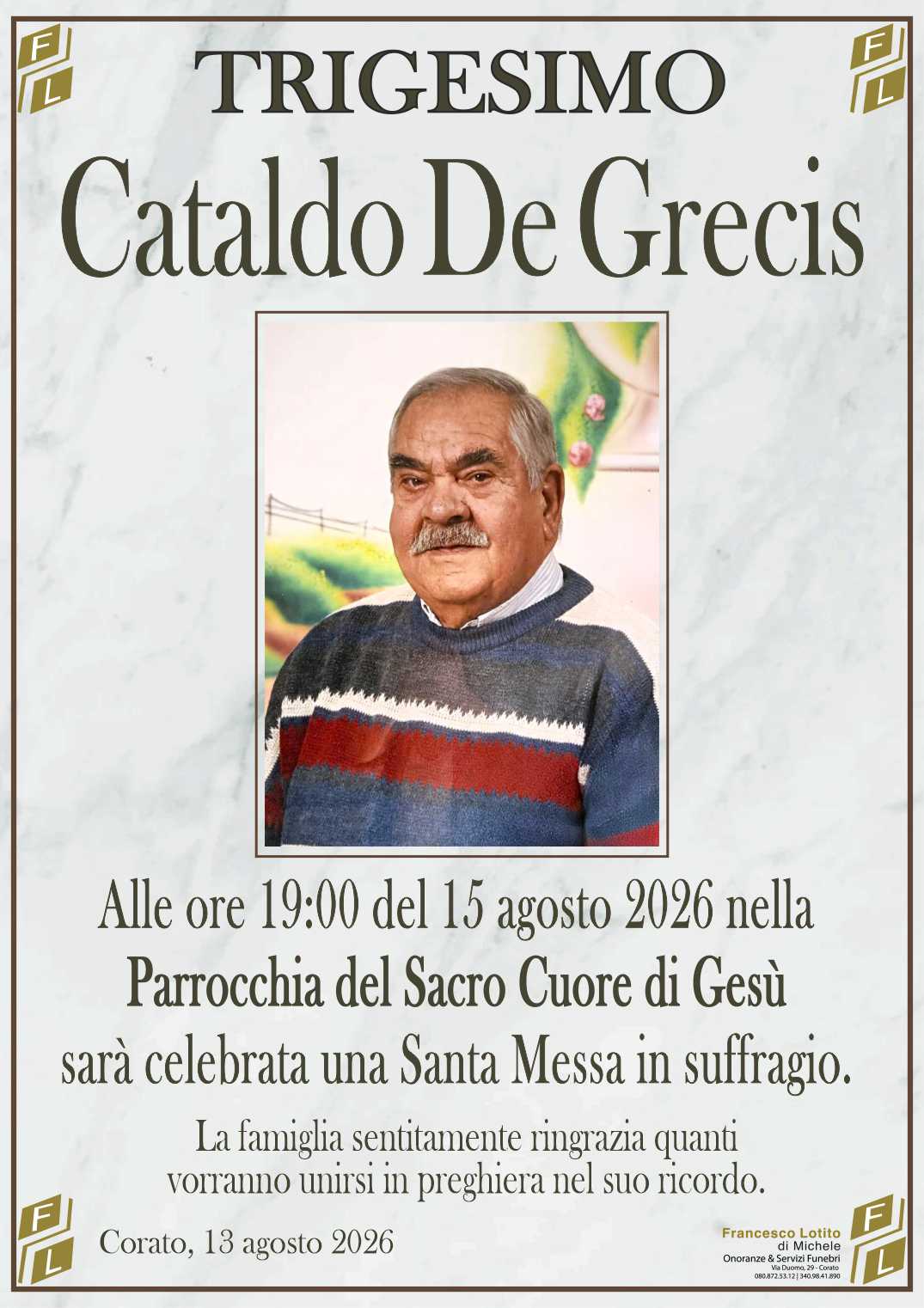 Trigesimo Cataldo DE GRECIS