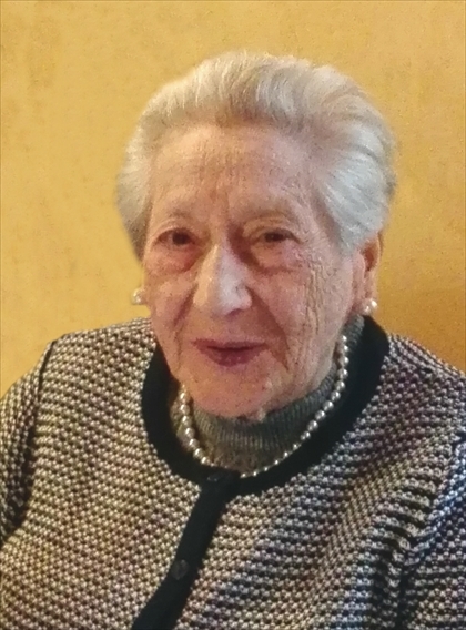 Necrologio di LUCREZIA PROCACCI ved. Mazzilli