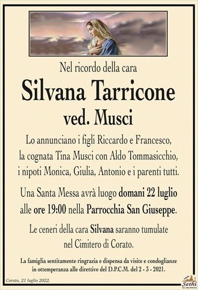Silvana Tarriconeved. Musci